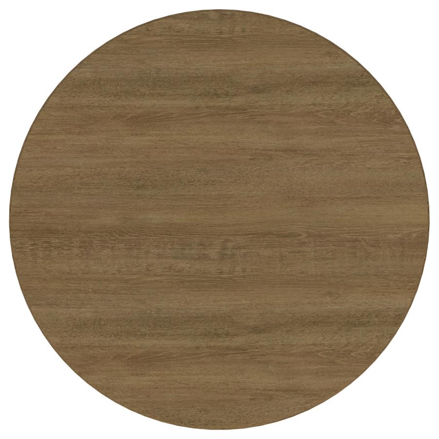 Arini 5-Piece Round Dining Room Table Set Sand Wash