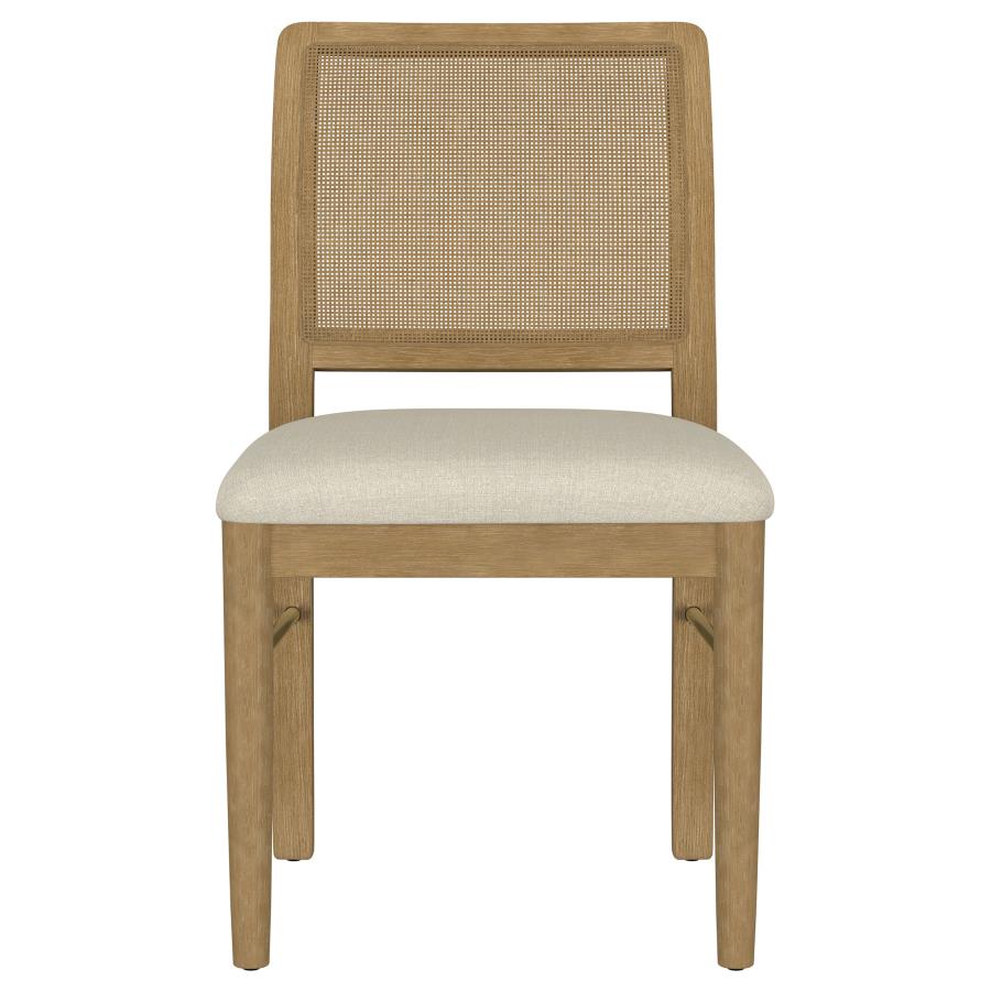 Arini 5-Piece Round Dining Room Table Set Sand Wash