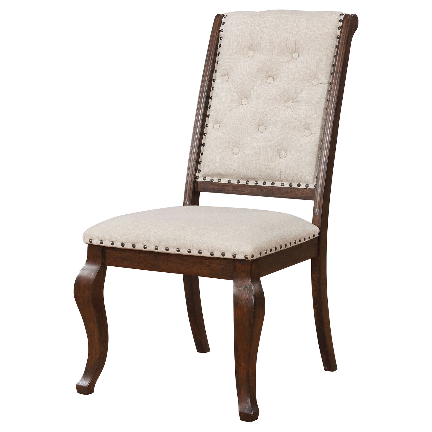 Brockway Upholstered Dining Chair Barley Java (Set of 2)