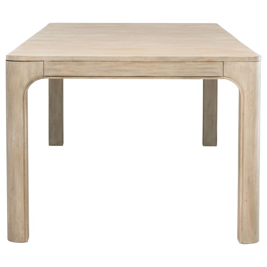Solano 7-Piece Extension Table Dining Set Weathered Mango