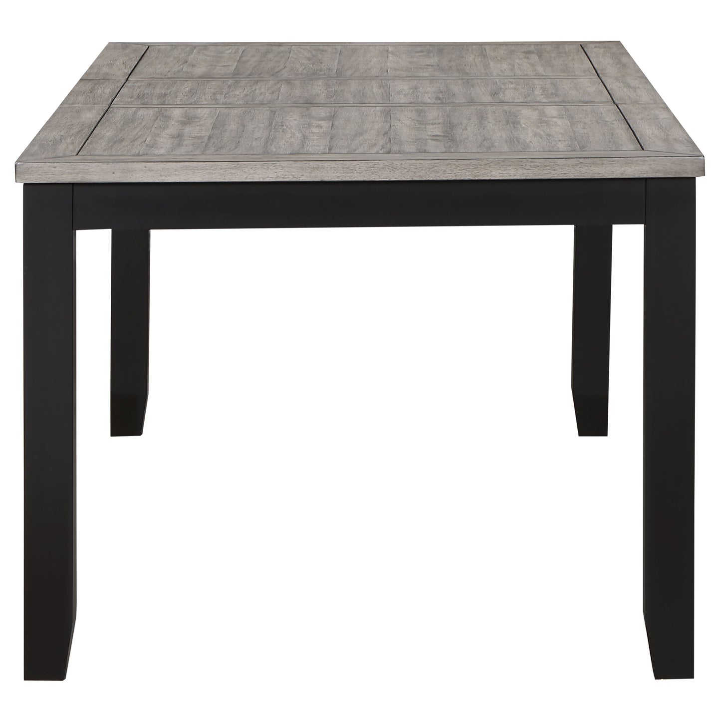 Elodie Rectangular 78-inch Extension Leaf Dining Table Black