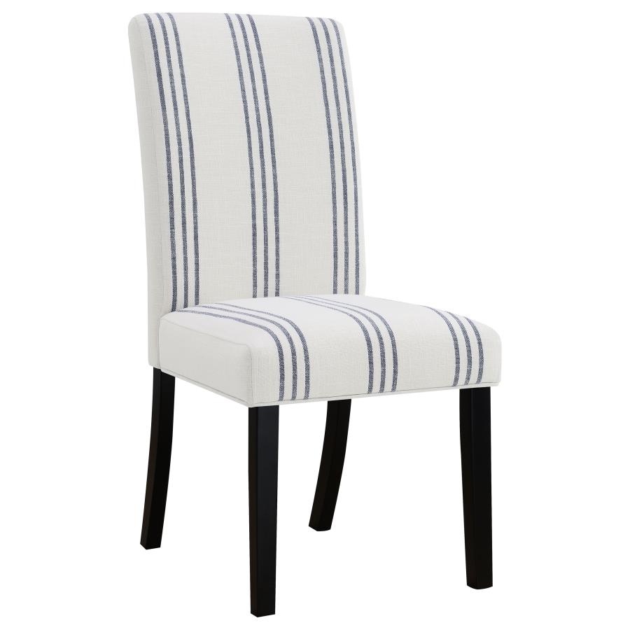 Herran Upholstered Dining Side Chair Beige (Set Of 2)