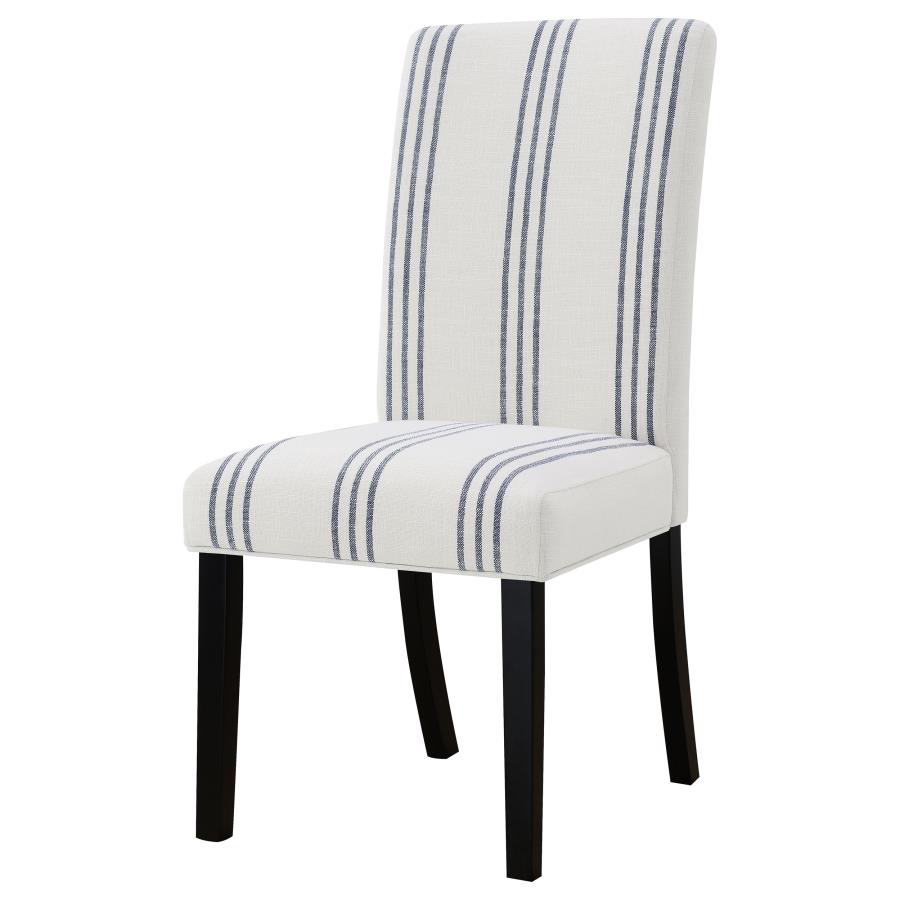 Herran Upholstered Dining Side Chair Beige (Set Of 2)