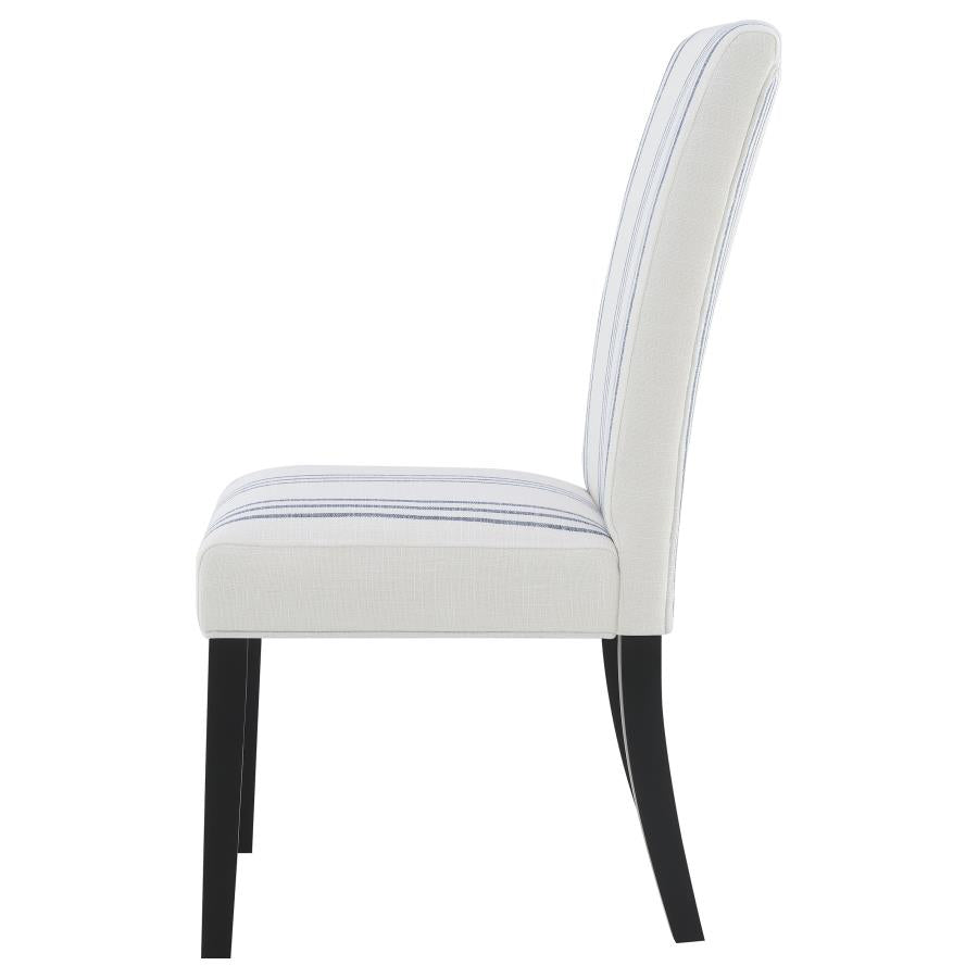 Herran Upholstered Dining Side Chair Beige (Set Of 2)