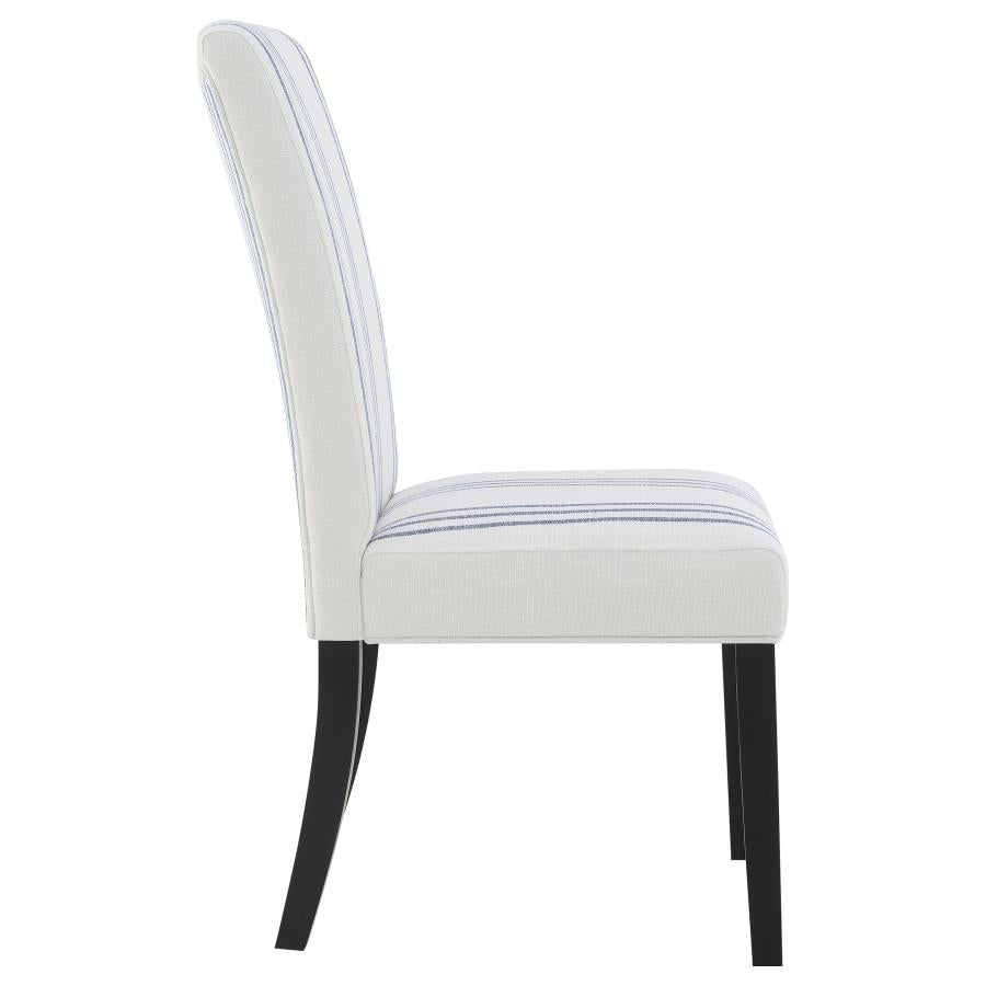 Herran Upholstered Dining Side Chair Beige (Set Of 2)