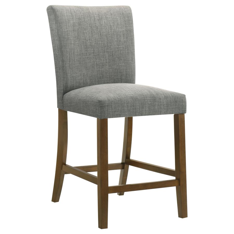Paxton Upholstered Counter Height Dining Chair Grey (Set Of 2)