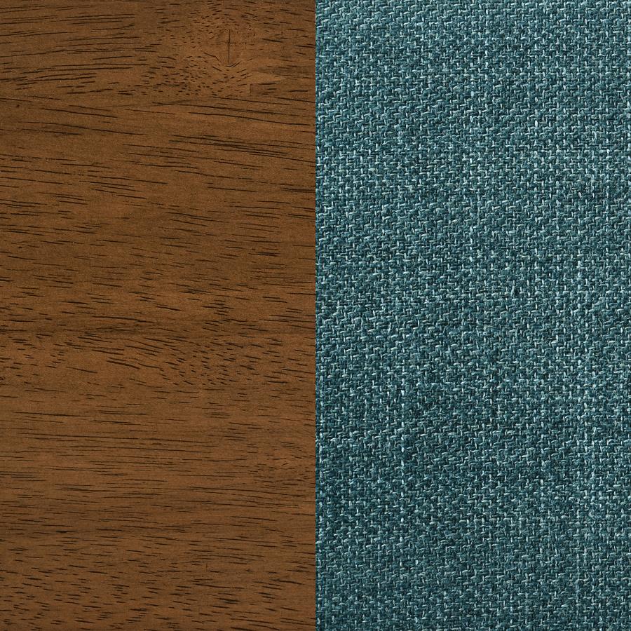 Paxton Upholstered Counter Height Dining Chair Teal Blue (Set Of 2)