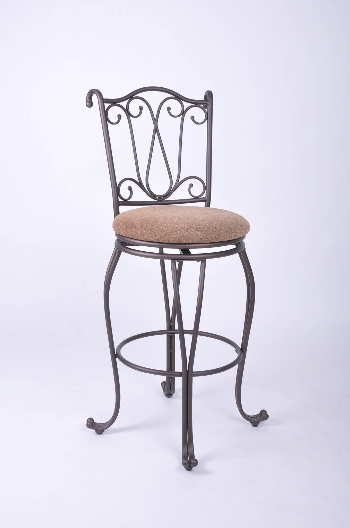 Metal Swivel Bar Stool - ATL FURNITURE