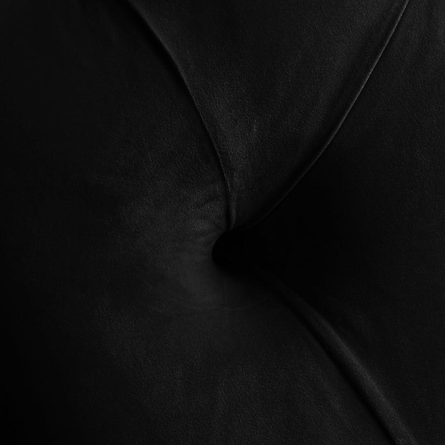 Kira Velvet Queen Bed In Black - Kirablack-Q - ATL FURNITURE