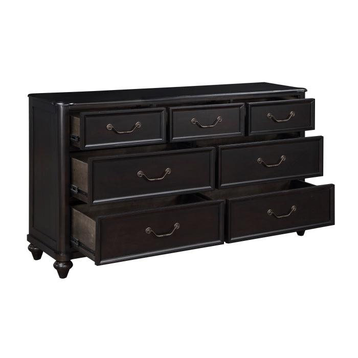 Homelegance - Herman Dresser In Charcoal Brown - 1420-5 - ATL FURNITURE
