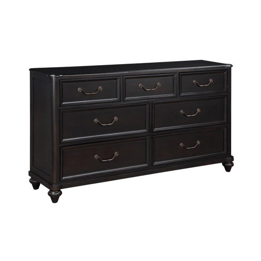 Homelegance - Herman Dresser In Charcoal Brown - 1420-5 - ATL FURNITURE