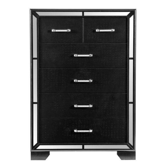 Homelegance - Aveline Chest In Black - 1428Bk-9 - ATL FURNITURE