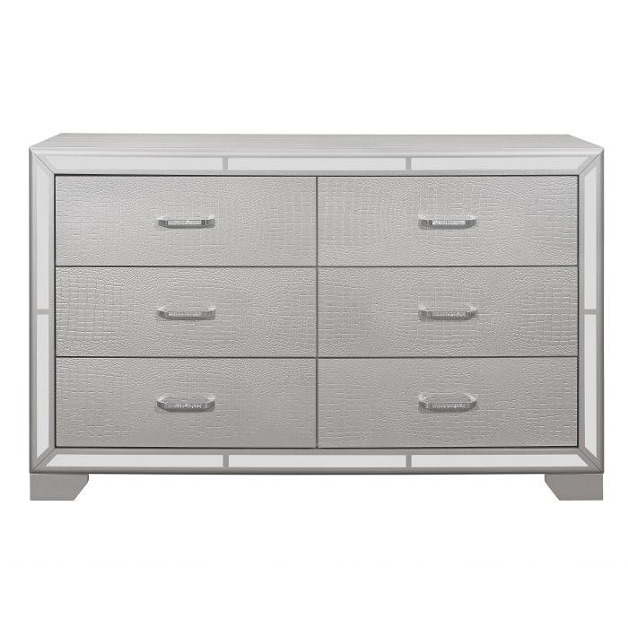 Homelegance - Aveline Dresser In Silver - 1428Sv-5 - ATL FURNITURE