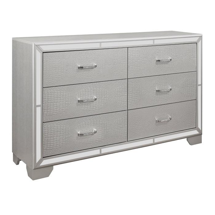 Homelegance - Aveline Dresser In Silver - 1428Sv-5 - ATL FURNITURE