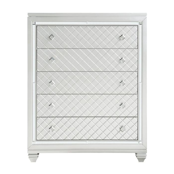 Homelegance - Leesa Chest In Silver - 1430-9 - ATL FURNITURE