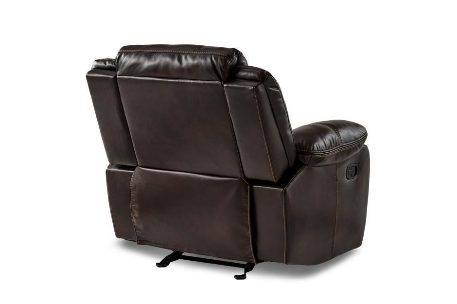 Homelegance - Bastrop Glider Reclining Chair - 8230Brw-1 - ATL FURNITURE