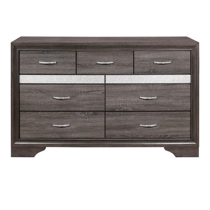 Homelegance - Luster Dresser In Gray - 1505-5 - ATL FURNITURE