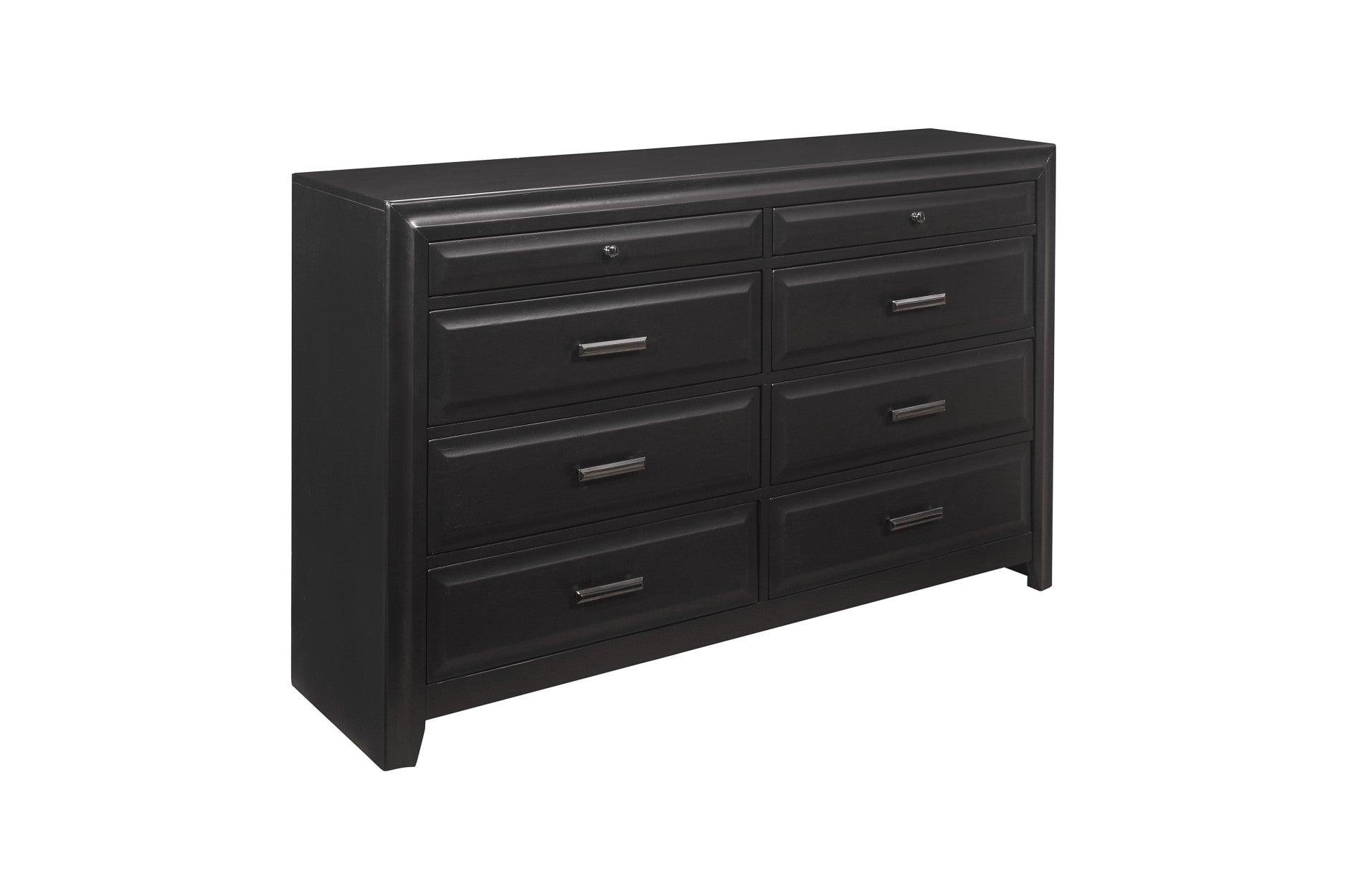 Homelegance - Cordelia Dresser With Mirror In Espresso - 1517-6 - ATL FURNITURE