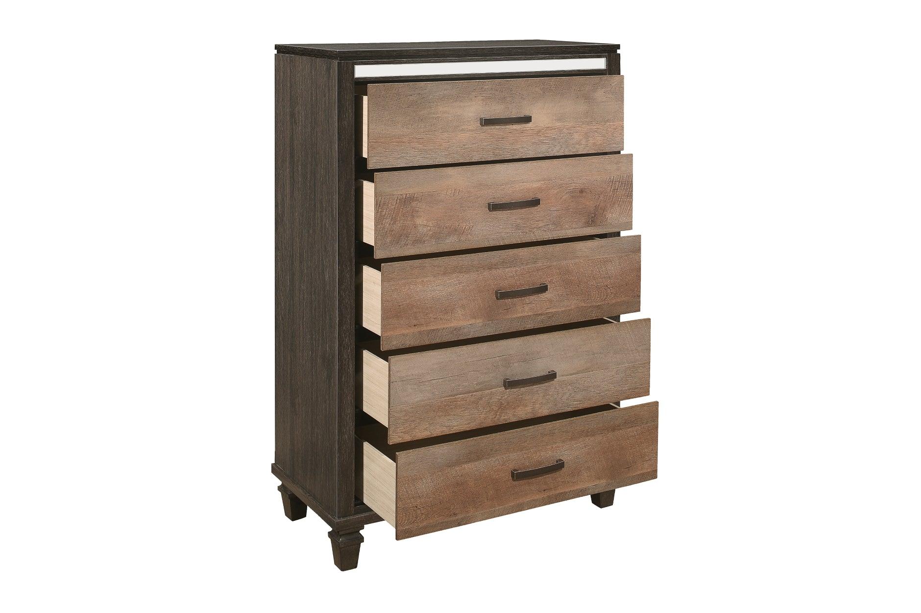 Homelegance - Danridge Chest In Brown - 1518-9 - ATL FURNITURE