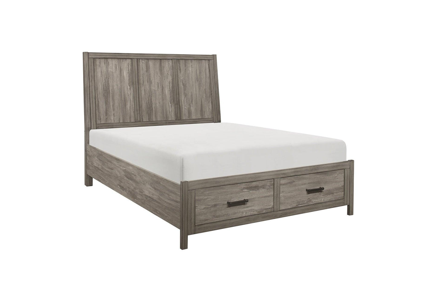 Homelegance - Bainbridge 3 Piece Eastern King Bedroom Set In Weathered Gray - 1526K-1Ek-3Set - ATL FURNITURE