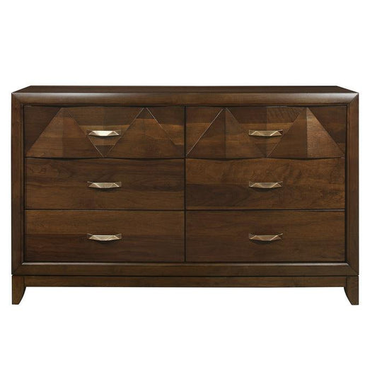 Homelegance - Aziel Dresser In Walnut - 1535-5 - ATL FURNITURE