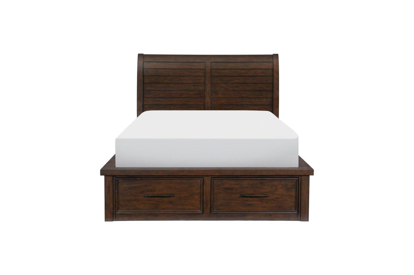 Homelegance - Logandale Eastern King Platform Bed In Brown - 1559K-1Ek - ATL FURNITURE