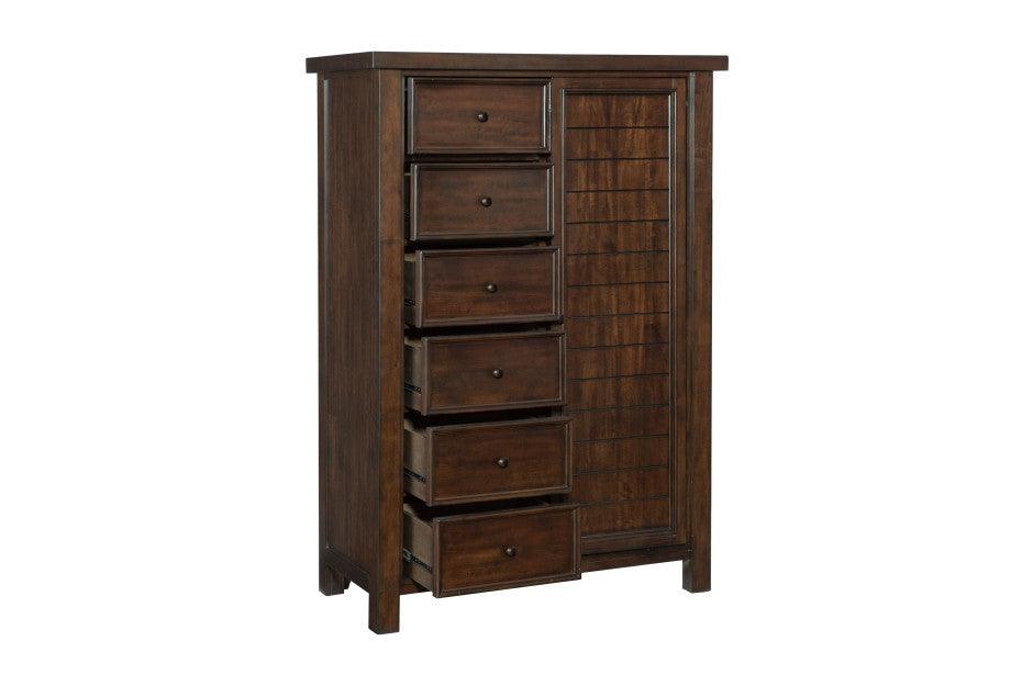 Homelegance - Logandale Wardrobe In Brown - 1559-W - ATL FURNITURE