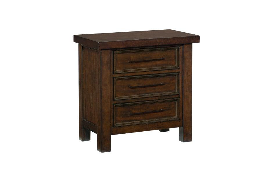 Homelegance - Logandale Night Stand In Brown - 1559-N - ATL FURNITURE