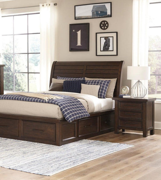 Homelegance - Logandale 3 Piece Queen Platform Bedroom Set - 1559-Q-3Set - ATL FURNITURE