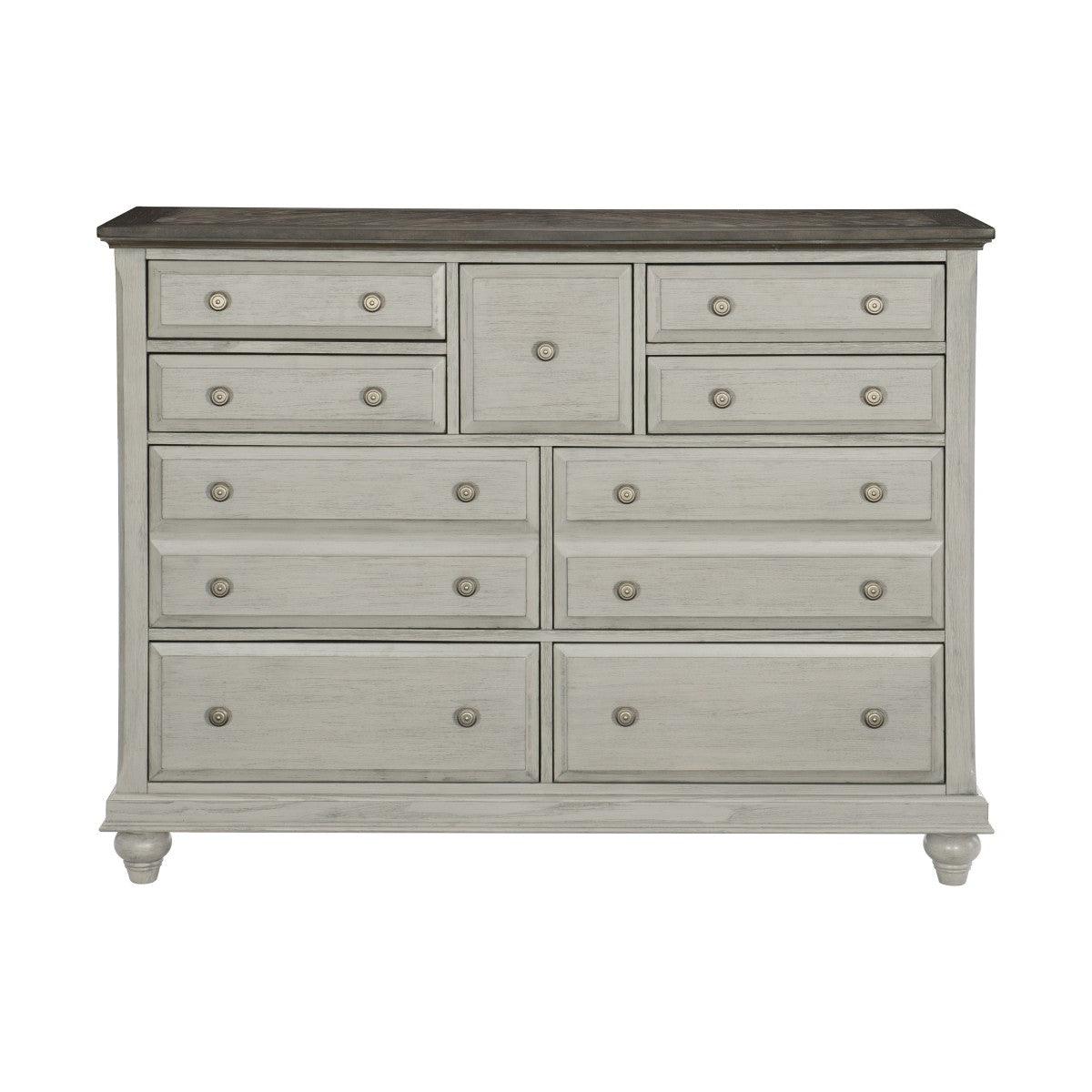 Homelegance - Mossbrook Dresser In Light Gray - 1568-D - ATL FURNITURE