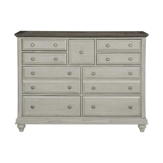 Homelegance - Mossbrook Dresser In Light Gray - 1568-D - ATL FURNITURE