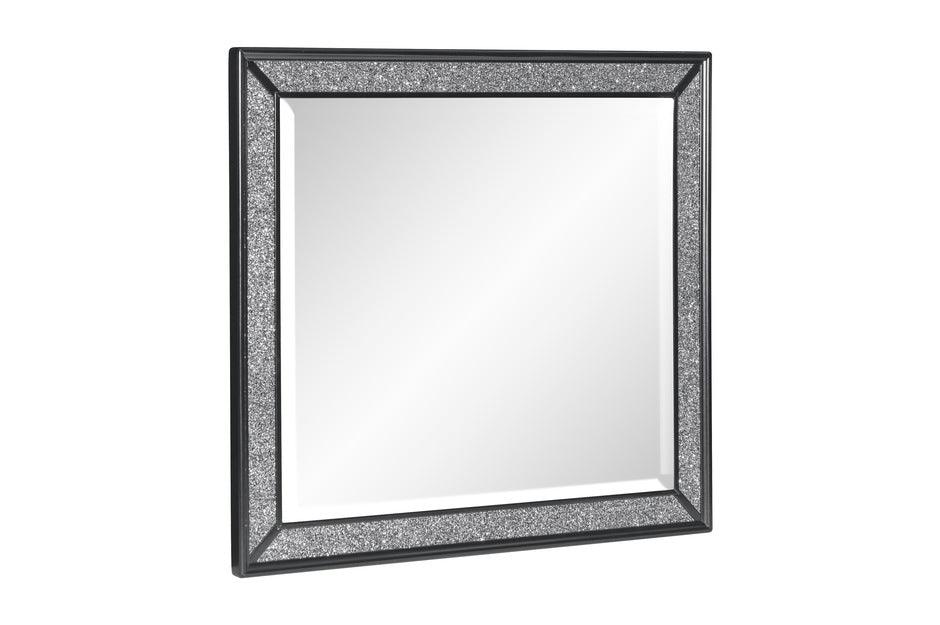 Homelegance - Salon Dresser And Mirror In Pearl Black Metallic - 1572Bk-Dm - ATL FURNITURE