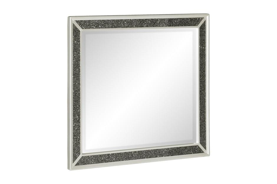 Homelegance - Salon Dresser And Mirror In Pearl White Metallic - 1572W-Dm - ATL FURNITURE