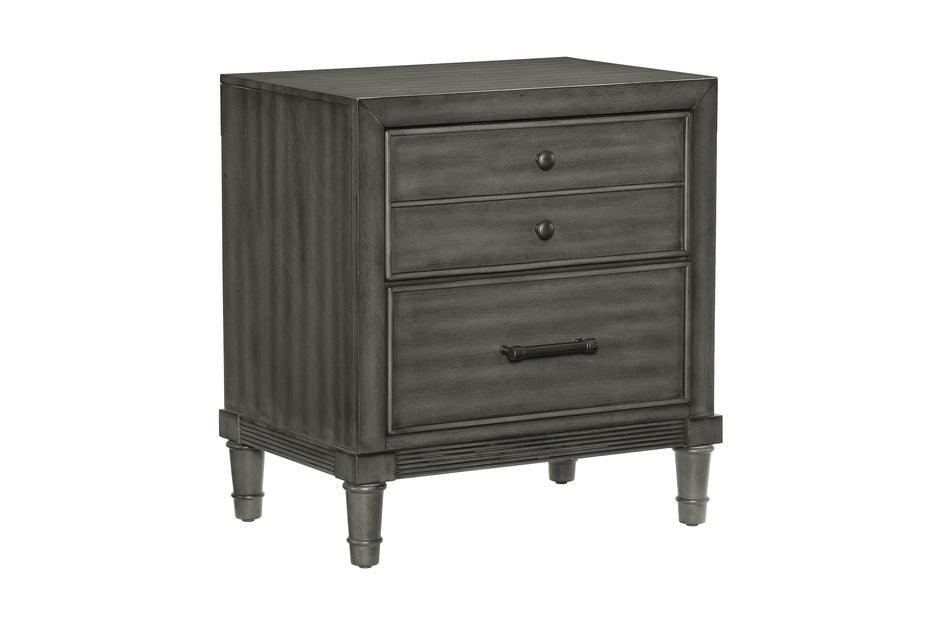 Homelegance - Wittenberry Night Stand In Gray - 1573-4 - ATL FURNITURE