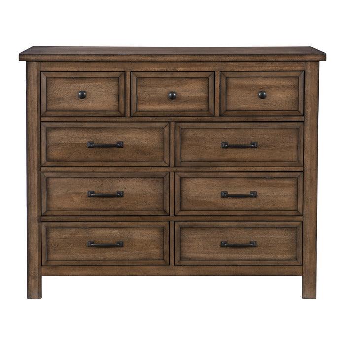 Homelegance - Brevard Dresser In Light Brown - 1584-5 - ATL FURNITURE