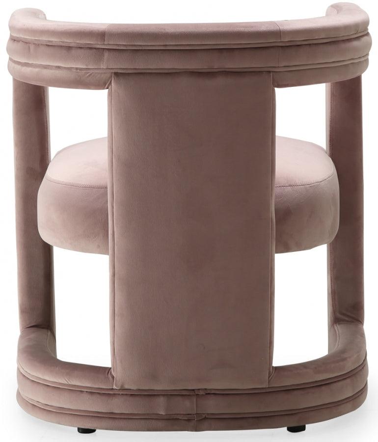 Blair Velvet Dining-Accent Chair In Pink - 530Pink - ATL FURNITURE