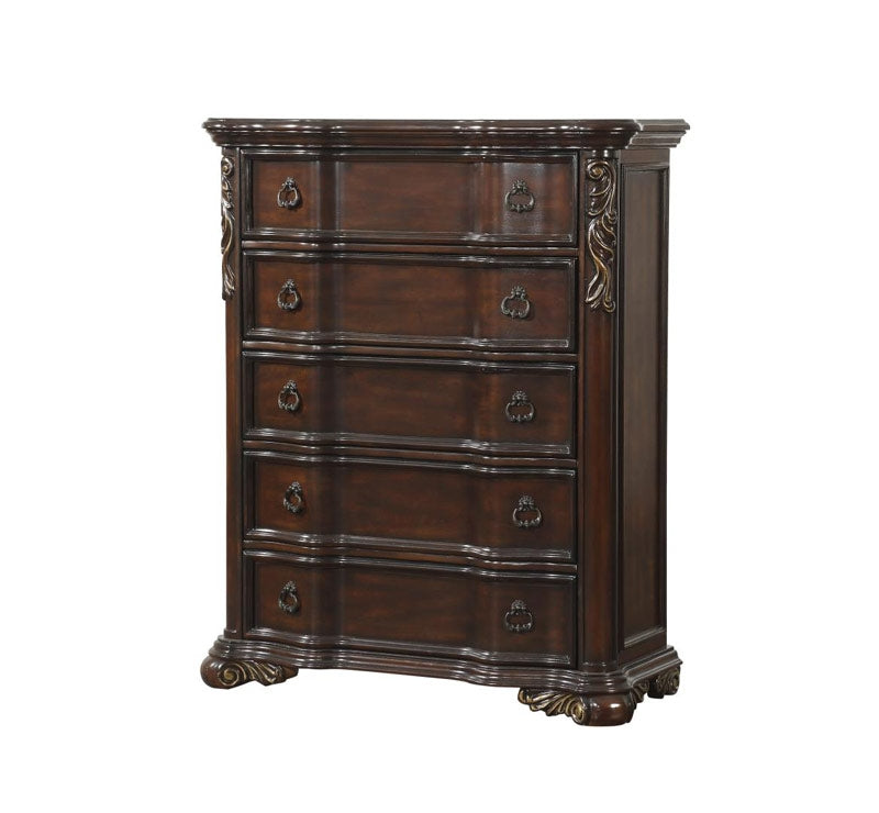 Homelegance - Royal Highlands Chest In Rich Cherry - 1603-9 - ATL FURNITURE