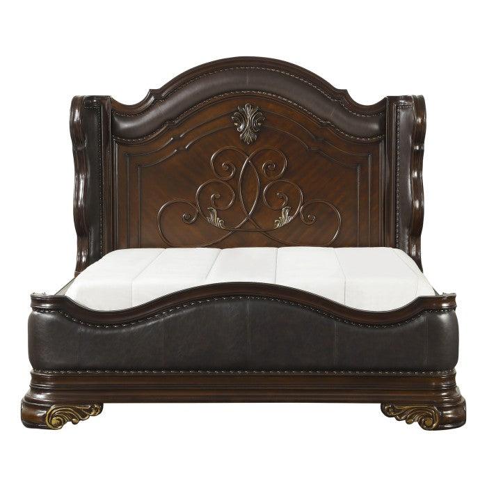 Homelegance - Royal Highlands Eastern King Bed In Rich Cherry - 1603K-1Ek - ATL FURNITURE