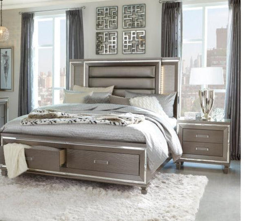Homelegance - Tamsin 3 Piece Queen Platform Bedroom Set - 1616-1-3Set - ATL FURNITURE