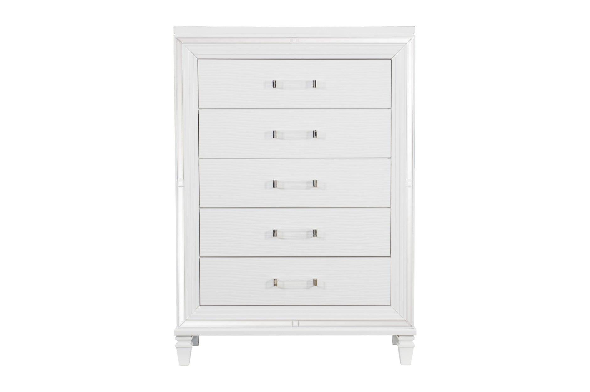 Homelegance - Tamsin Chest In White - 1616W-9 - ATL FURNITURE