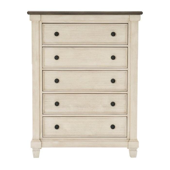 Homelegance - Weaver Chest In Antique White - 1626-9 - ATL FURNITURE