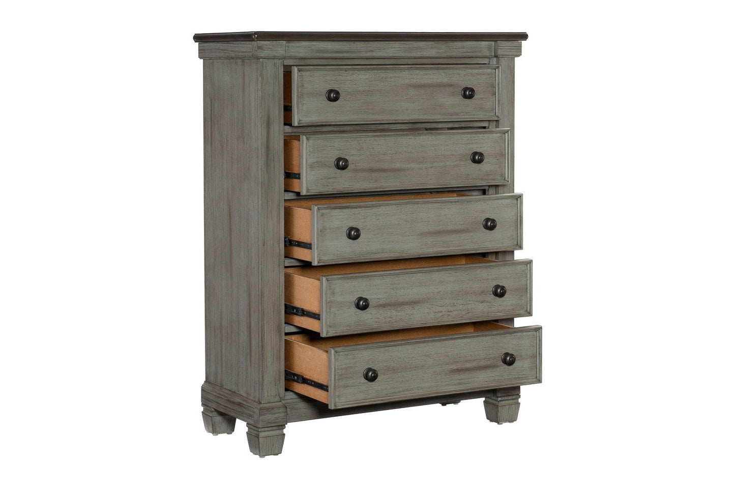 Homelegance - Weaver Chest In Antique Gray - 1626Gy-9 - ATL FURNITURE