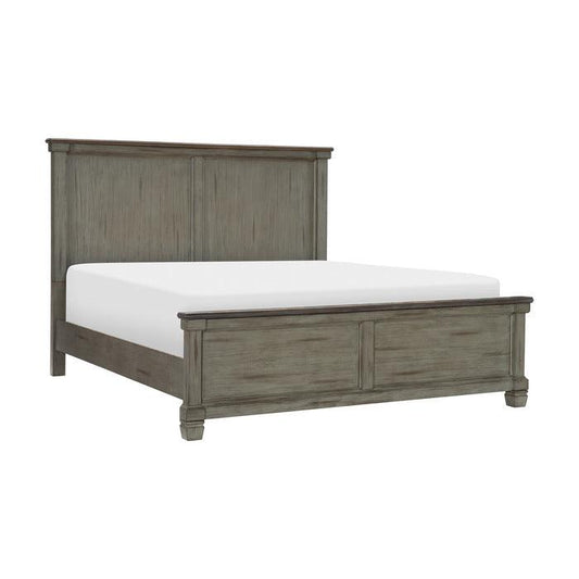 Homelegance - Weaver Eastern King Bed In Antique Gray - 1626Gyk-1Ek* - ATL FURNITURE