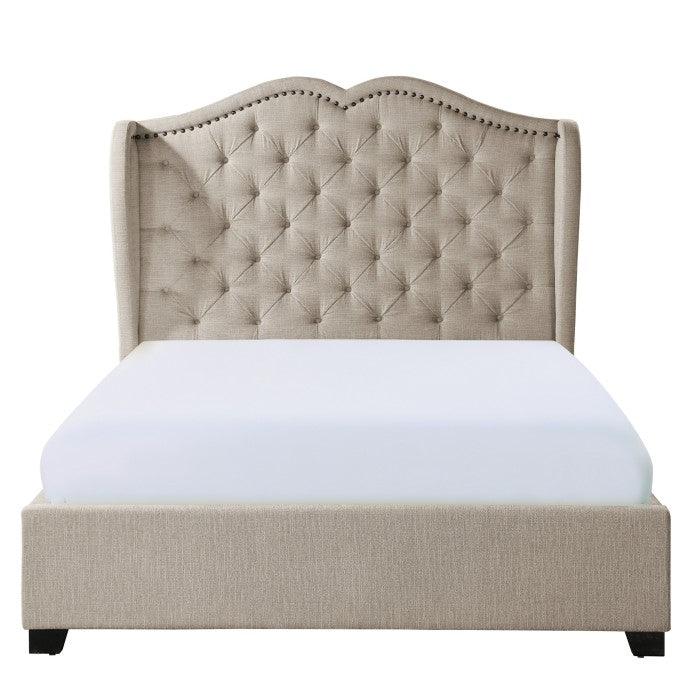 Homelegance - Waterlyn Eastern King Bed In Beige - 1639K-1Ek* - ATL FURNITURE