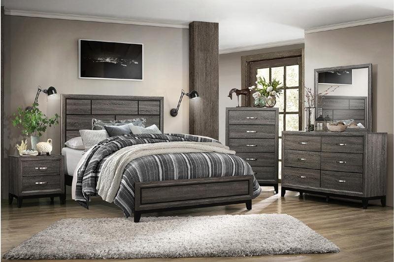 Homelegance - Davi 6 Piece Queen Bedroom Set - 1645-1-6Set - ATL FURNITURE