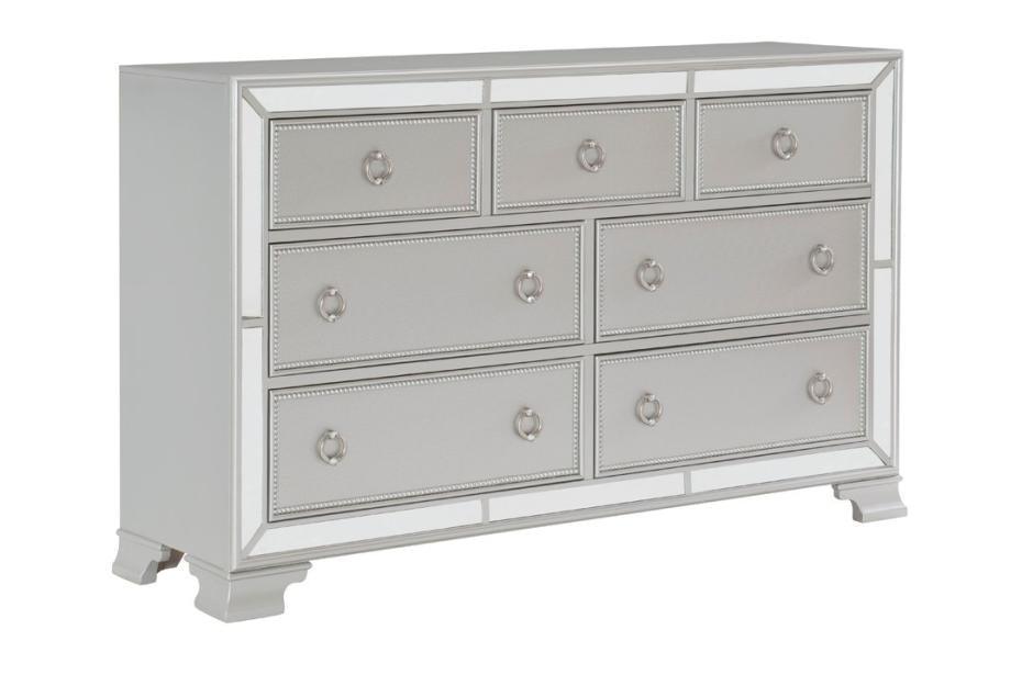 Homelegance - Avondale Dresser In Silver - 1646-5 - ATL FURNITURE