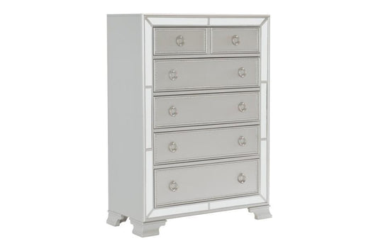 Homelegance - Avondale Chest In Silver - 1646-9 - ATL FURNITURE