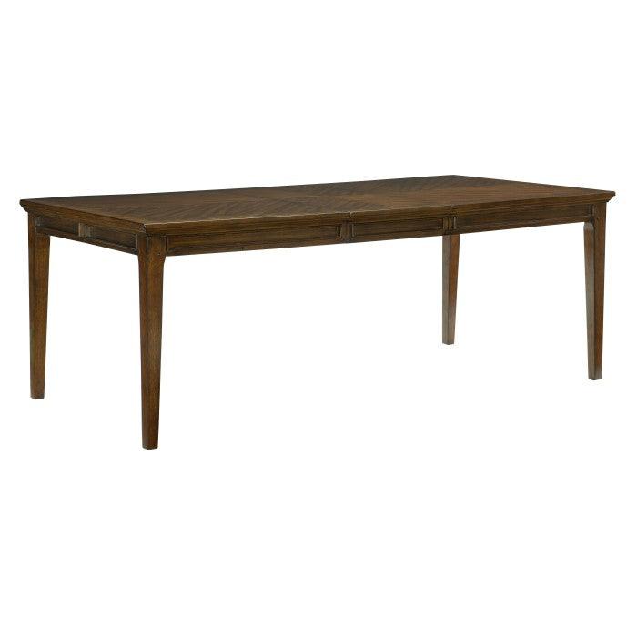 Homelegance - Frazier Park Dining Table In Brown Cherry - 1649-82 - ATL FURNITURE