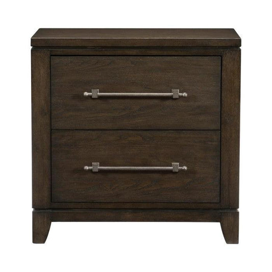 Homelegance - Griggs Night Stand In Dark Brown - 1669-4 - ATL FURNITURE