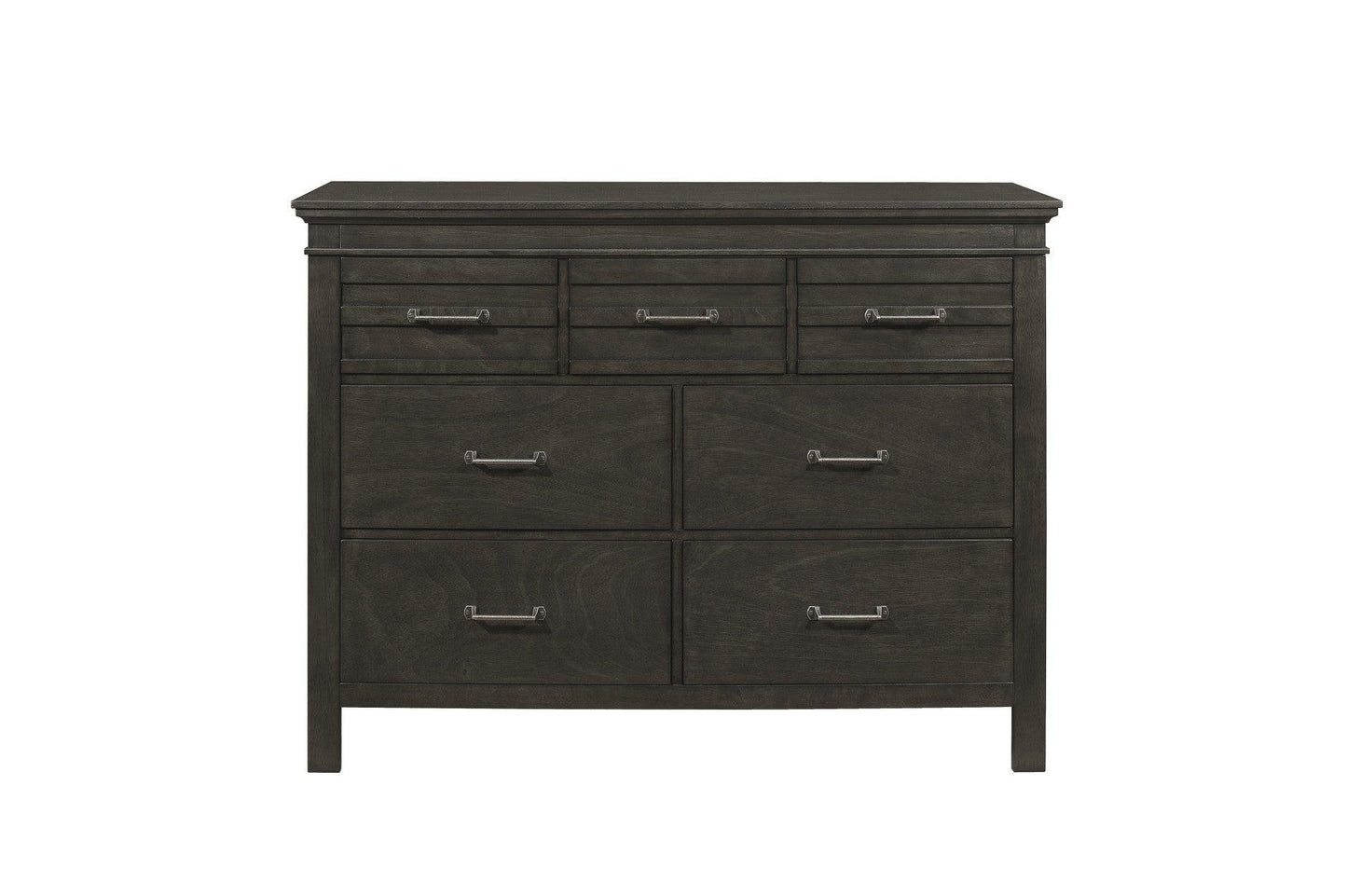 Homelegance - Blaire Farm Dresser With Mirror In Charcoal - 1675-6 - ATL FURNITURE